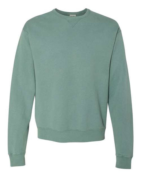 ComfortWash by Hanes Garment-Dyed Crewneck Sweatshirt Womens Apparel Sweatshirts & Fleece