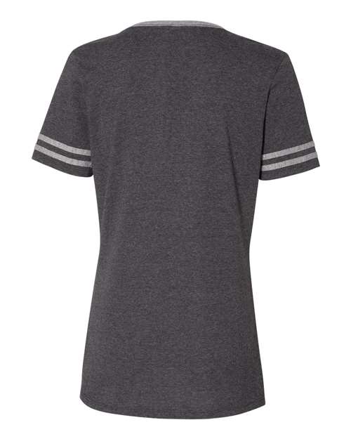 JERZEES Women's Varsity Triblend V-Neck T-Shirt Womens Apparel Shirts & Tops