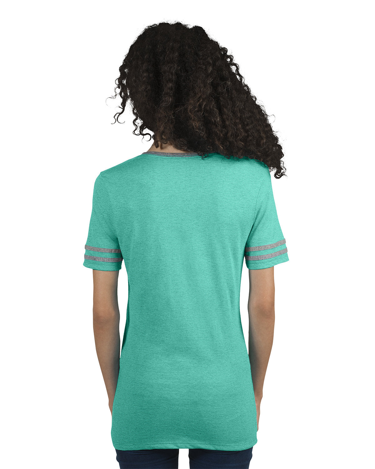 JERZEES Women's Varsity Triblend V-Neck T-Shirt Womens Apparel Shirts & Tops