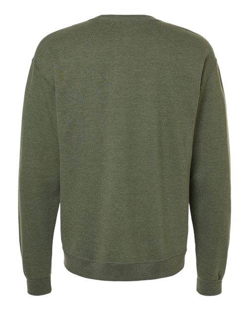 JERZEES Ultimate Unisex CVC Ring Spun Crewneck Sweatshirt IC48M Mens Apparel Sweatshirts & Fleece