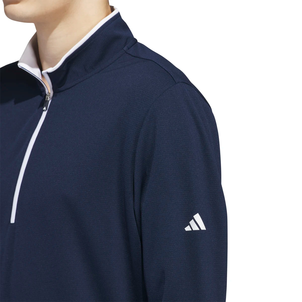 adidas Men's Lightweight Quarter-Zip Pullover Mens Apparel Sweatshirts & Fleece