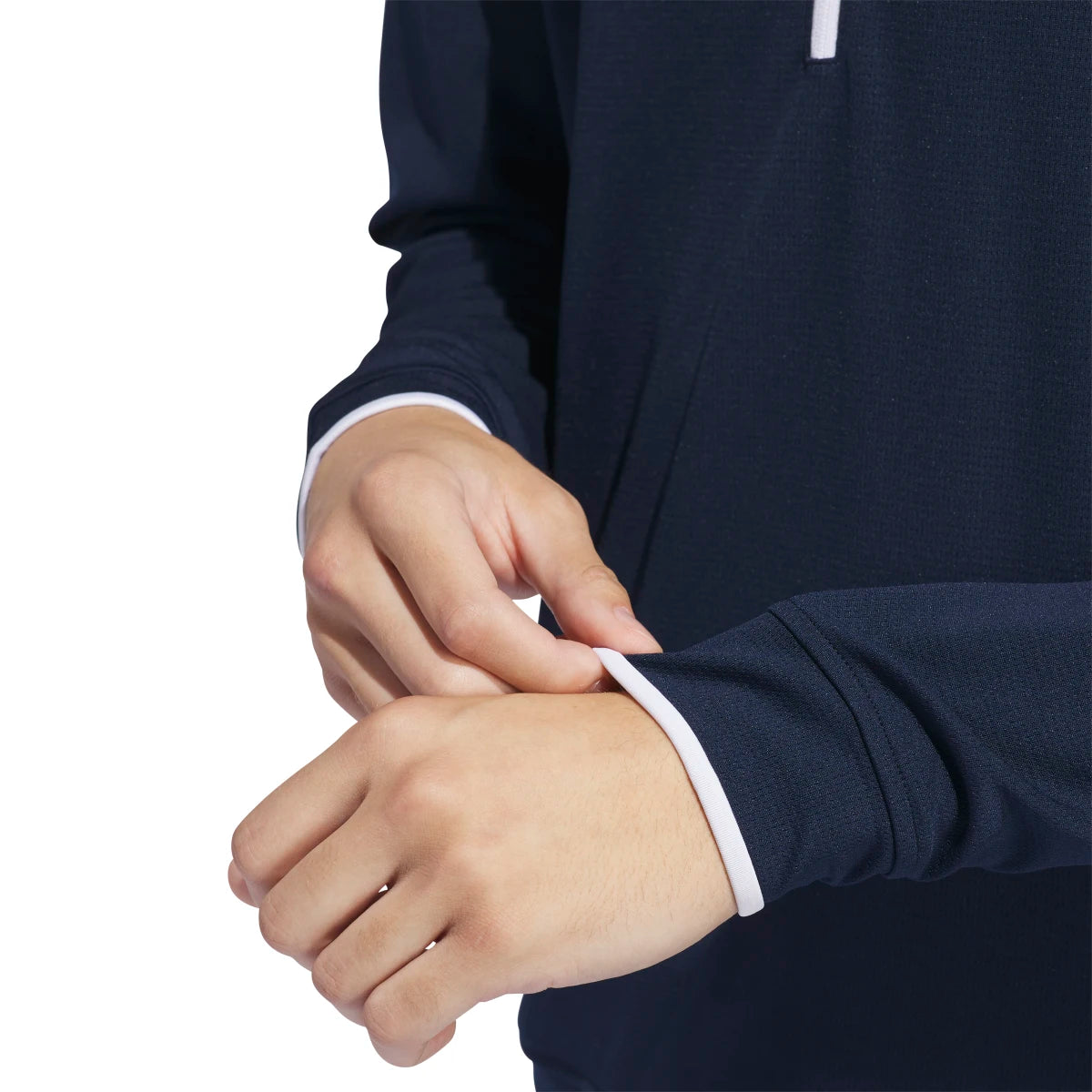 adidas Men's Lightweight Quarter-Zip Pullover Mens Apparel Sweatshirts & Fleece