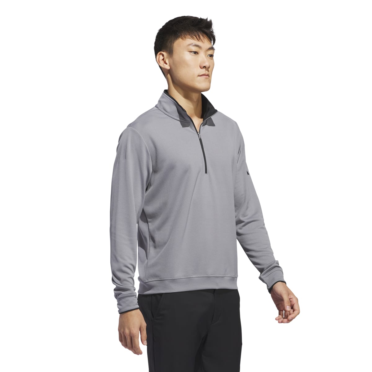 adidas Men's Lightweight Quarter-Zip Pullover Mens Apparel Sweatshirts & Fleece