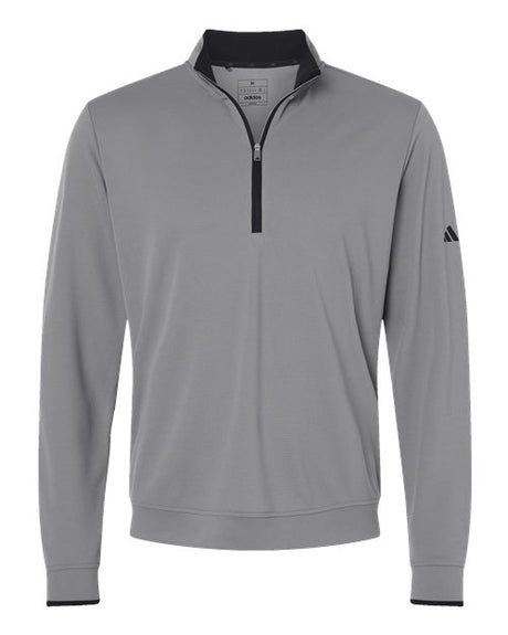 adidas Men's Lightweight Quarter-Zip Pullover Mens Apparel Sweatshirts & Fleece