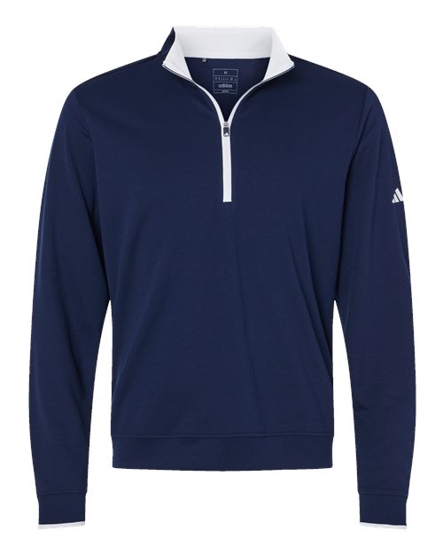 adidas Men's Lightweight Quarter-Zip Pullover Mens Apparel Sweatshirts & Fleece