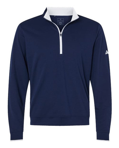 adidas Men's Lightweight Quarter-Zip Pullover Mens Apparel Sweatshirts & Fleece