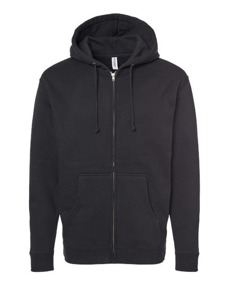 Independent Trading Co. Men's Heavyweight Full-Zip Hooded Sweatshirt Mens Apparel Sweatshirts & Fleece