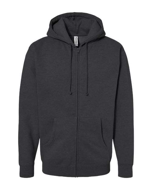 Independent Trading Co. Men's Heavyweight Full-Zip Hooded Sweatshirt Mens Apparel Sweatshirts & Fleece