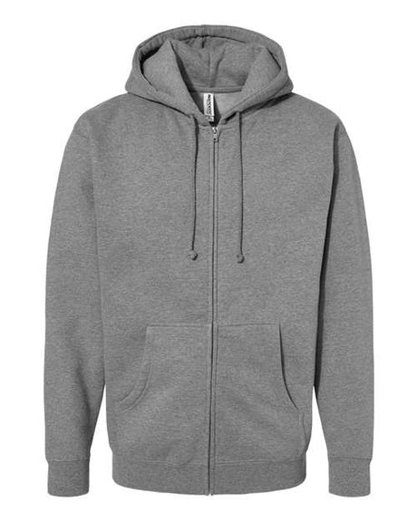 Independent Trading Co. Men's Heavyweight Full-Zip Hooded Sweatshirt Mens Apparel Sweatshirts & Fleece