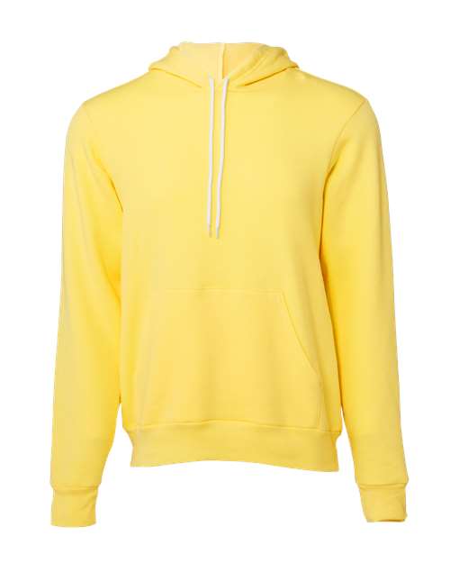 BELLA + CANVAS Unisex Sponge Fleece Pullover Hoodie BC3719 Mens Apparel Sweatshirts & Fleece