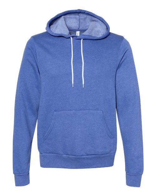 BELLA + CANVAS Unisex Sponge Fleece Pullover Hoodie BC3719 Mens Apparel Sweatshirts & Fleece