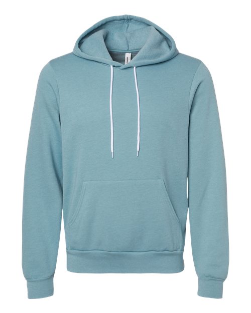 BELLA + CANVAS Unisex Sponge Fleece Pullover Hoodie BC3719 Mens Apparel Sweatshirts & Fleece