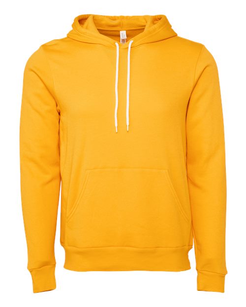 BELLA + CANVAS Unisex Sponge Fleece Pullover Hoodie BC3719 Mens Apparel Sweatshirts & Fleece