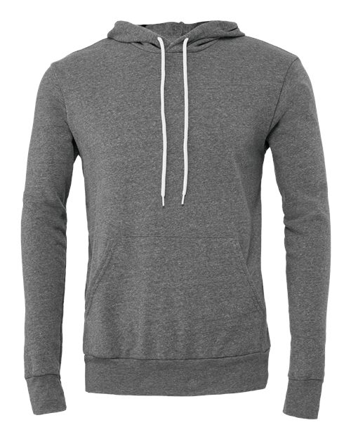 BELLA + CANVAS Unisex Sponge Fleece Pullover Hoodie BC3719 Mens Apparel Sweatshirts & Fleece