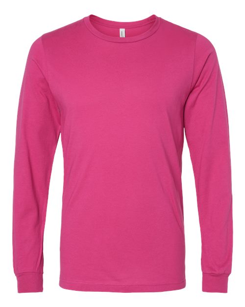 BELLA + CANVAS Men's Jersey Long Sleeve Tee - Plus Mens Apparel Shirts & Tops