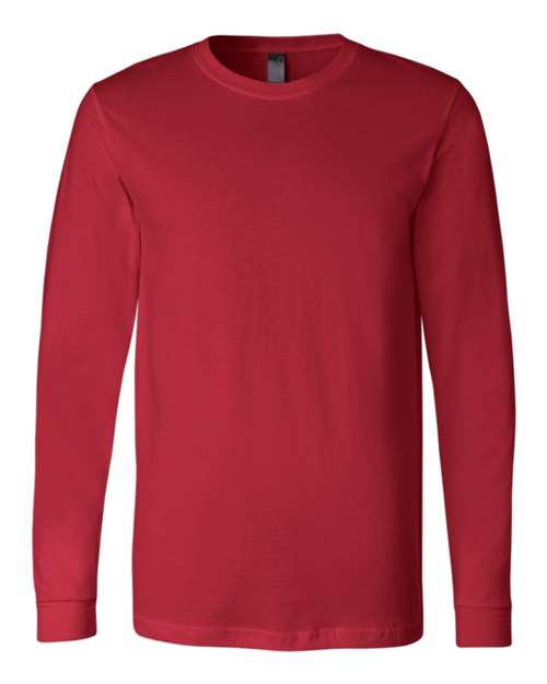 BELLA + CANVAS Men's Jersey Long Sleeve Tee - Plus Mens Apparel Shirts & Tops