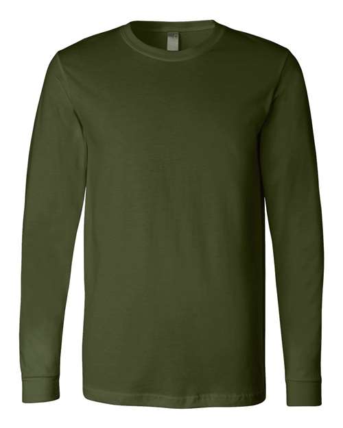BELLA + CANVAS Men's Jersey Long Sleeve Tee - Plus Mens Apparel Shirts & Tops