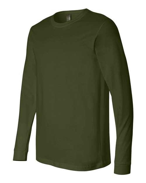 BELLA + CANVAS Men's Jersey Long Sleeve Tee - Plus Mens Apparel Shirts & Tops