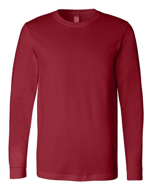 BELLA + CANVAS Men's Jersey Long Sleeve Tee - Plus Mens Apparel Shirts & Tops