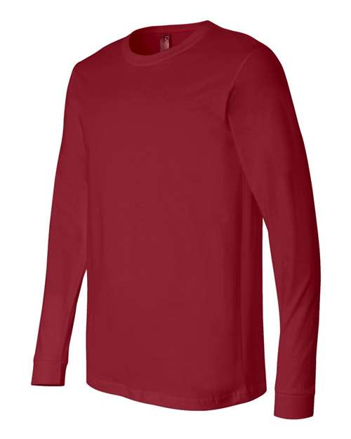 BELLA + CANVAS Men's Jersey Long Sleeve Tee - Plus Mens Apparel Shirts & Tops
