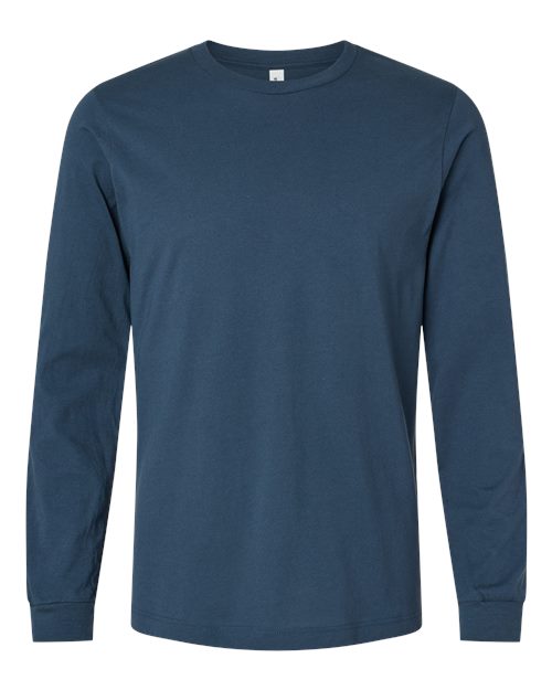 BELLA + CANVAS Men's Jersey Long Sleeve Tee - Plus Mens Apparel Shirts & Tops