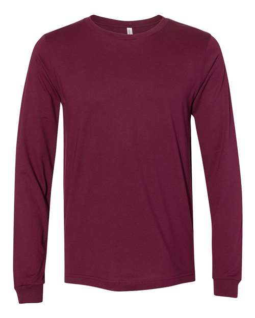 BELLA + CANVAS Men's Jersey Long Sleeve Tee - Plus Mens Apparel Shirts & Tops