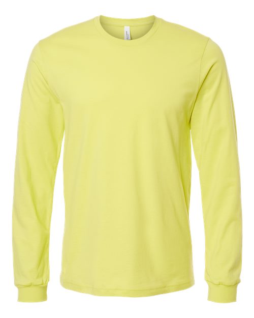 BELLA + CANVAS Men's Jersey Long Sleeve Tee - Plus Mens Apparel Shirts & Tops