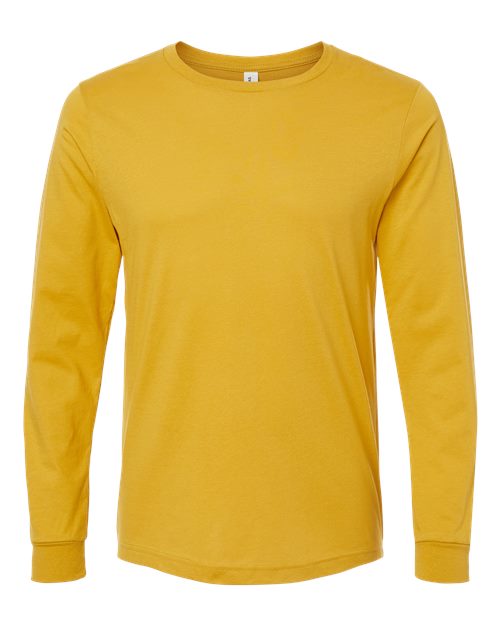 BELLA + CANVAS Men's Jersey Long Sleeve Tee - Plus Mens Apparel Shirts & Tops