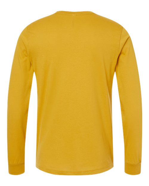 BELLA + CANVAS Men's Jersey Long Sleeve Tee - Plus Mens Apparel Shirts & Tops