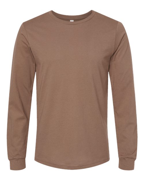 BELLA + CANVAS Men's Jersey Long Sleeve Tee - Plus Mens Apparel Shirts & Tops