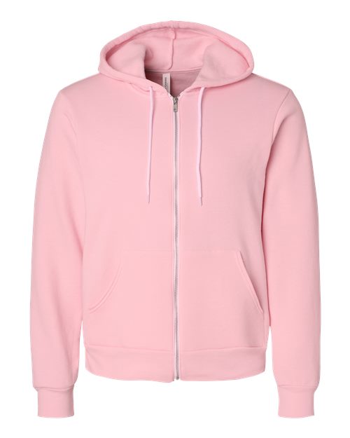 BELLA + CANVAS Unisex Sponge Fleece Full-Zip Hoodie. BC3739 Mens Apparel Sweatshirts & Fleece