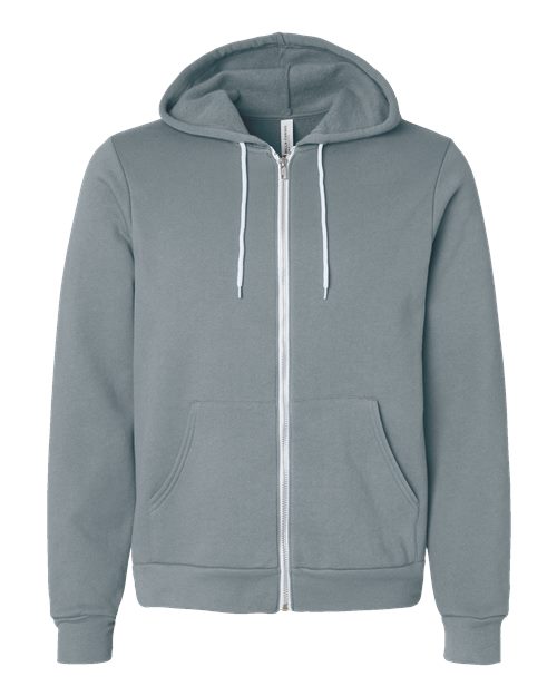 BELLA + CANVAS Unisex Sponge Fleece Full-Zip Hoodie. BC3739 Mens Apparel Sweatshirts & Fleece