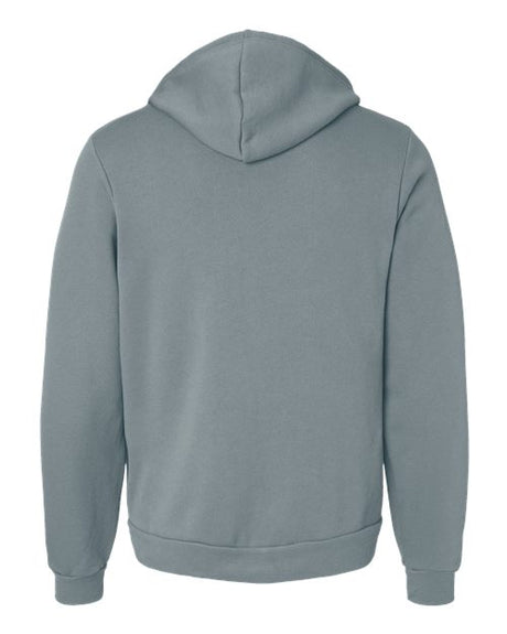 BELLA + CANVAS Men's Sponge Fleece Full-Zip Hoodie Mens Apparel Shirts & Tops