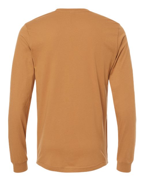 BELLA + CANVAS Men's Jersey Long Sleeve Tee - Plus Mens Apparel Shirts & Tops