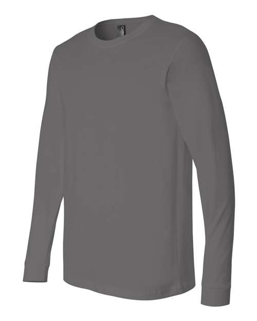 BELLA + CANVAS Men's Jersey Long Sleeve Tee - Plus Mens Apparel Shirts & Tops