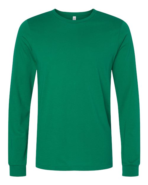 BELLA + CANVAS Men's Jersey Long Sleeve Tee - Plus Mens Apparel Shirts & Tops