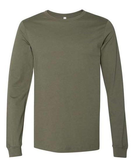 BELLA + CANVAS Men's Jersey Long Sleeve Tee - Plus Mens Apparel Shirts & Tops