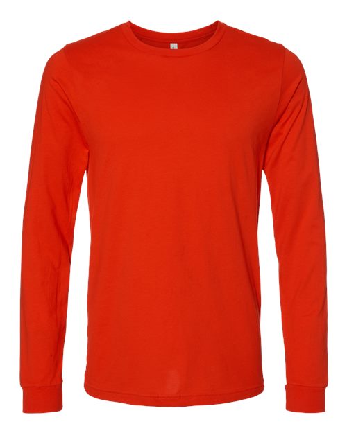 BELLA + CANVAS Men's Jersey Long Sleeve Tee - Plus Mens Apparel Shirts & Tops