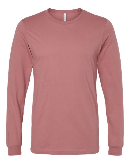 BELLA + CANVAS Men's Jersey Long Sleeve Tee - Plus Mens Apparel Shirts & Tops