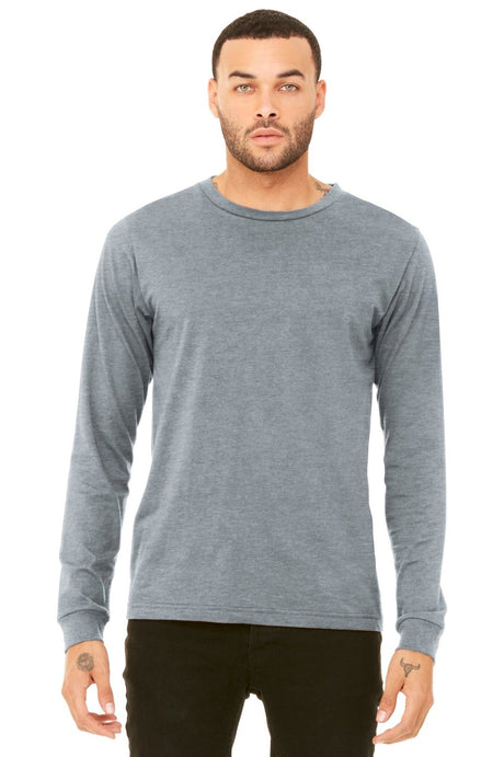 BELLA + CANVAS Men's Jersey Long Sleeve Tee Mens Apparel Shirts & Tops