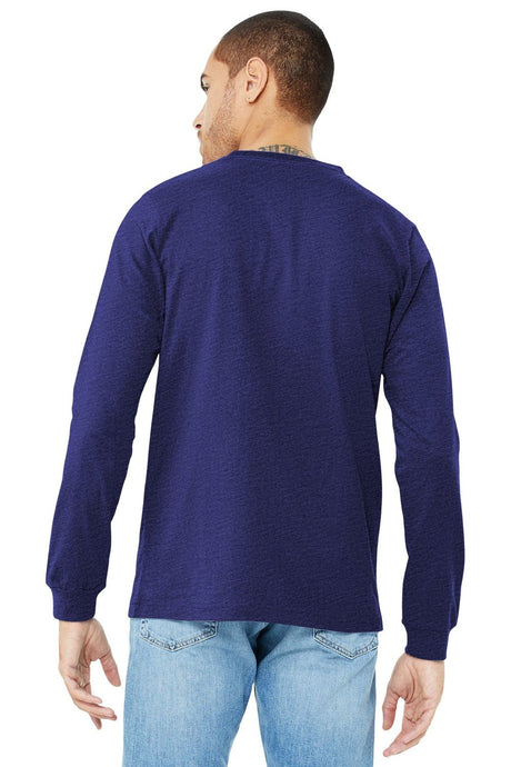 BELLA + CANVAS Men's Jersey Long Sleeve Tee Mens Apparel Shirts & Tops