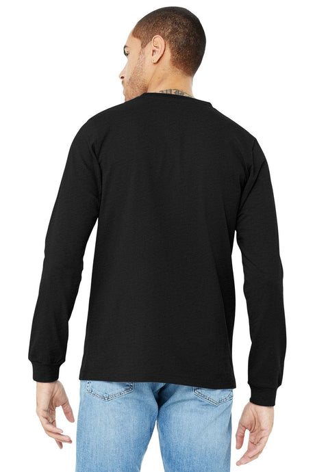 BELLA + CANVAS Men's Jersey Long Sleeve Tee Mens Apparel Shirts & Tops