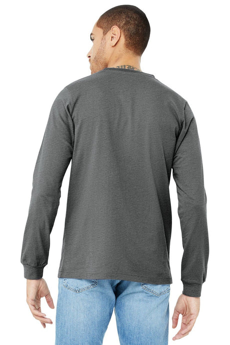 BELLA + CANVAS Men's Jersey Long Sleeve Tee Mens Apparel Shirts & Tops