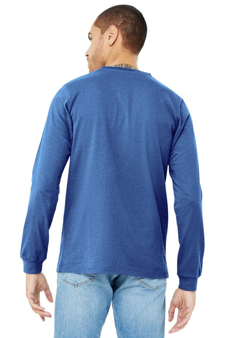 BELLA + CANVAS Men's Jersey Long Sleeve Tee Mens Apparel Shirts & Tops