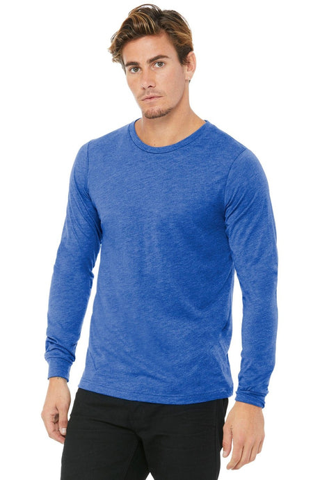 BELLA + CANVAS Men's Jersey Long Sleeve Tee Mens Apparel Shirts & Tops