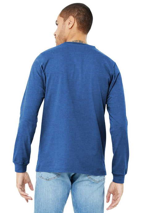 BELLA + CANVAS Men's Jersey Long Sleeve Tee Mens Apparel Shirts & Tops