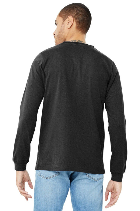 BELLA + CANVAS Men's Jersey Long Sleeve Tee Mens Apparel Shirts & Tops
