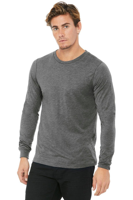 BELLA + CANVAS Men's Jersey Long Sleeve Tee Mens Apparel Shirts & Tops