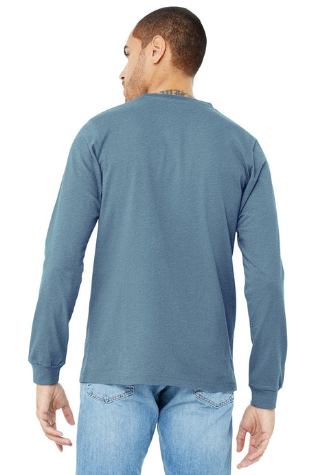 BELLA + CANVAS Men's Jersey Long Sleeve Tee Mens Apparel Shirts & Tops