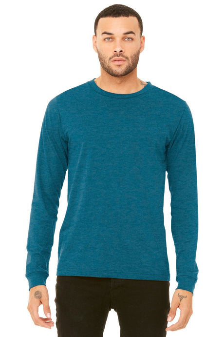 BELLA + CANVAS Men's Jersey Long Sleeve Tee Mens Apparel Shirts & Tops